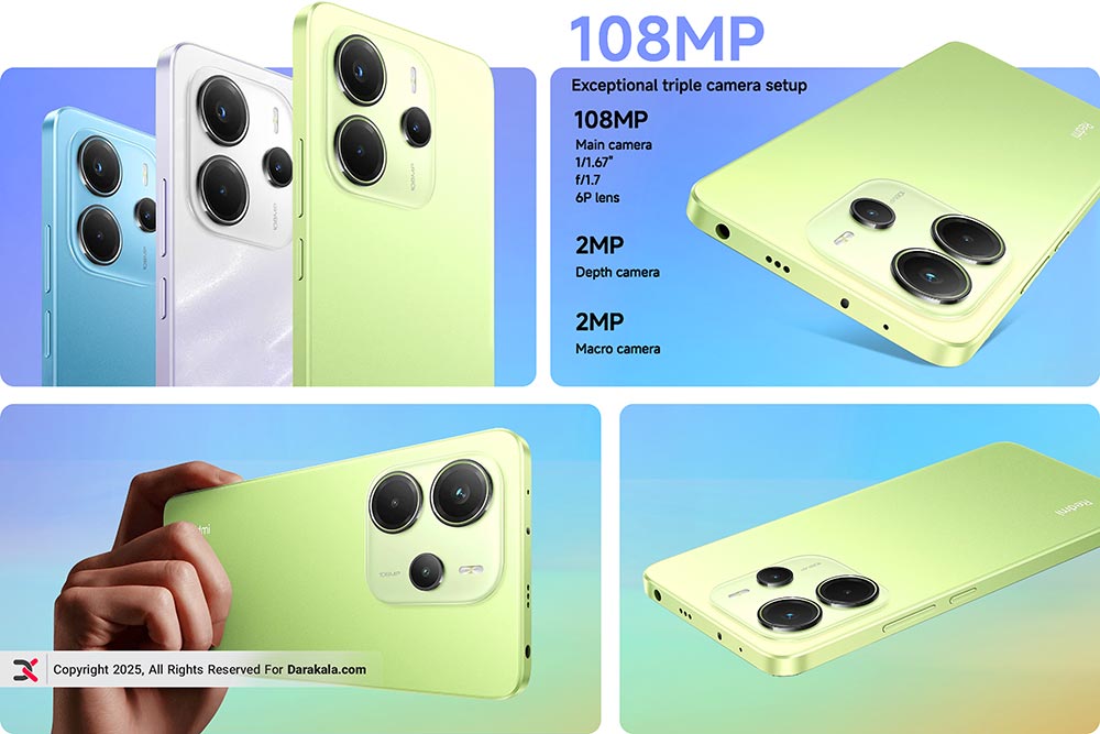 گوشی-Xiaomi Redmi Note 14 4G-دوربین